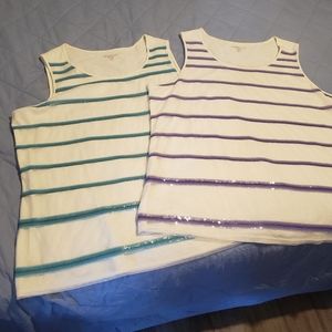 NWOT'S Bundle! Coldwater Creek Tank Tops Sz. 2x 20-22